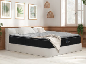 Silentnight black collection plushtex